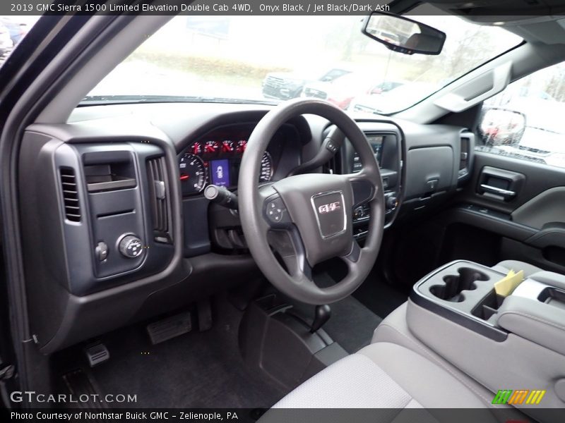 Onyx Black / Jet Black/Dark Ash 2019 GMC Sierra 1500 Limited Elevation Double Cab 4WD