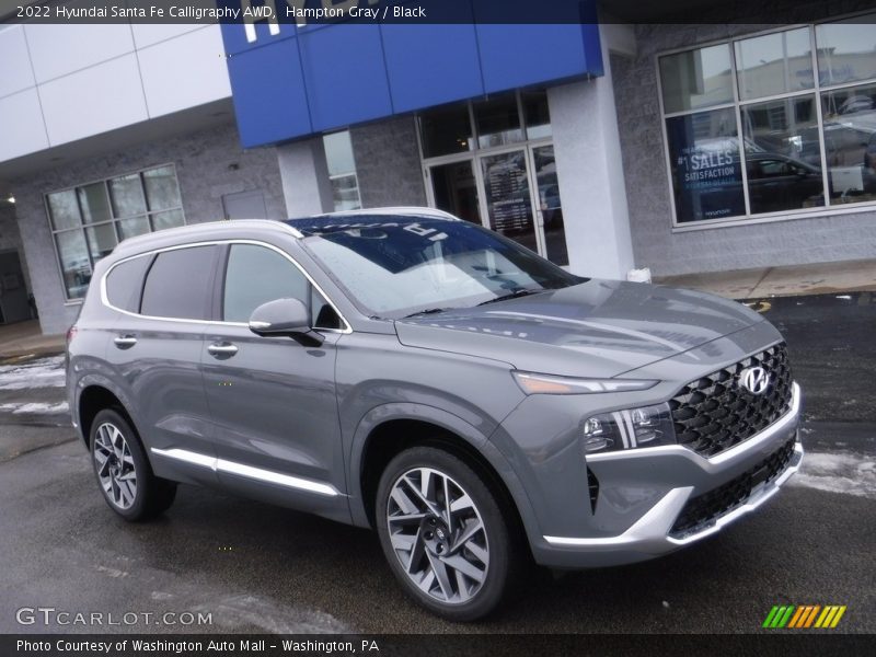 Hampton Gray / Black 2022 Hyundai Santa Fe Calligraphy AWD