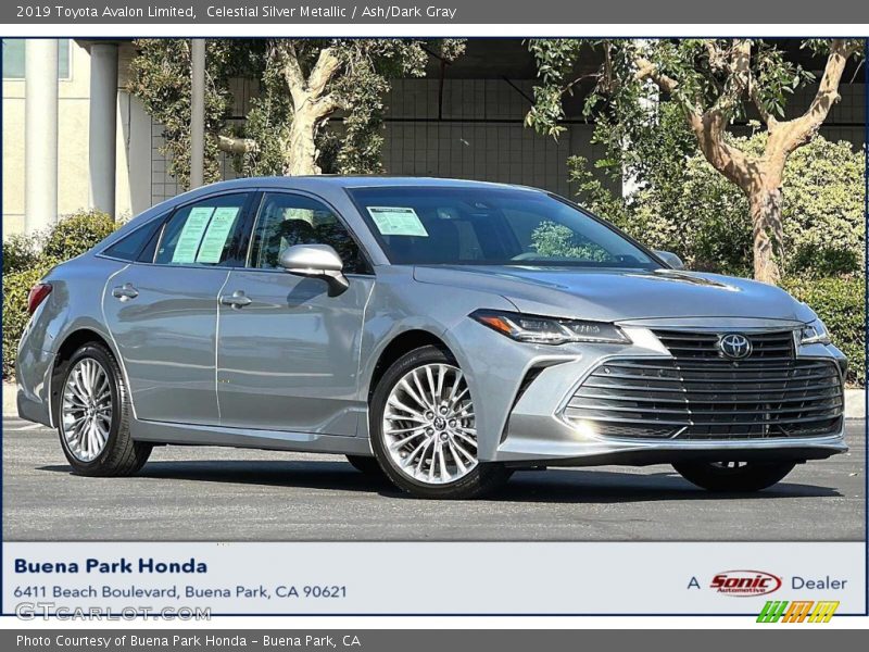 Celestial Silver Metallic / Ash/Dark Gray 2019 Toyota Avalon Limited