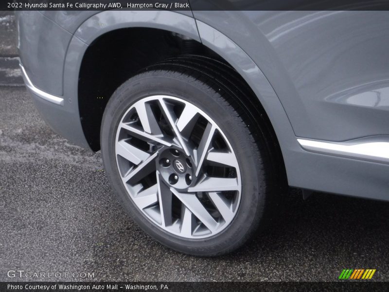 Hampton Gray / Black 2022 Hyundai Santa Fe Calligraphy AWD