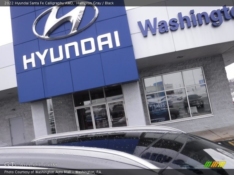 Hampton Gray / Black 2022 Hyundai Santa Fe Calligraphy AWD