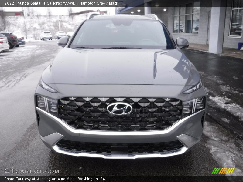 Hampton Gray / Black 2022 Hyundai Santa Fe Calligraphy AWD