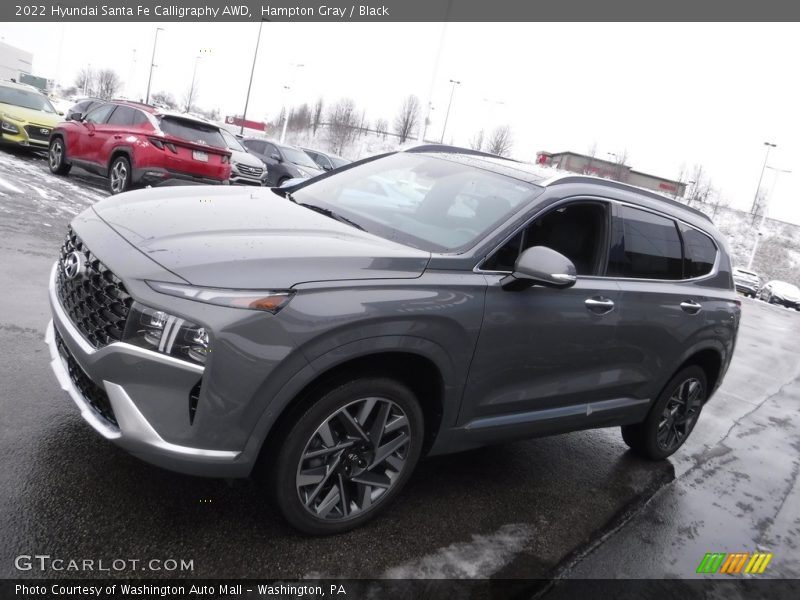 Hampton Gray / Black 2022 Hyundai Santa Fe Calligraphy AWD