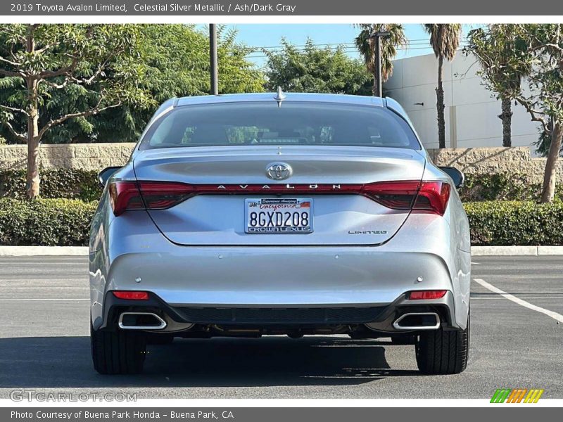 Celestial Silver Metallic / Ash/Dark Gray 2019 Toyota Avalon Limited