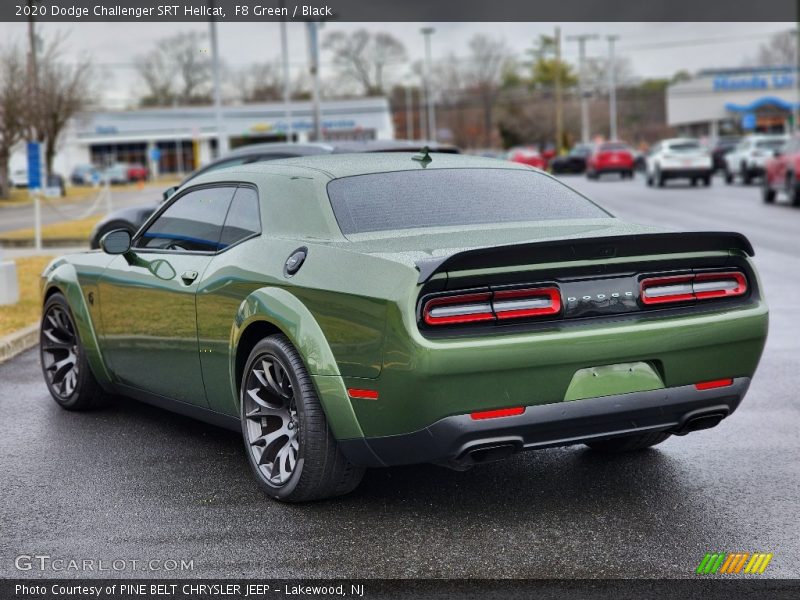 F8 Green / Black 2020 Dodge Challenger SRT Hellcat