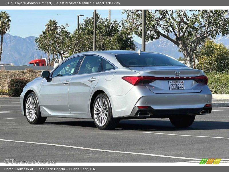 Celestial Silver Metallic / Ash/Dark Gray 2019 Toyota Avalon Limited