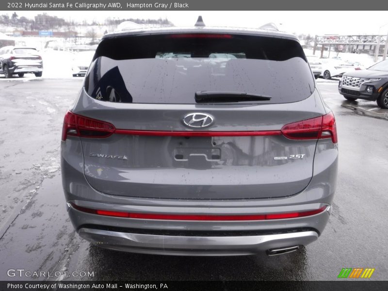 Hampton Gray / Black 2022 Hyundai Santa Fe Calligraphy AWD