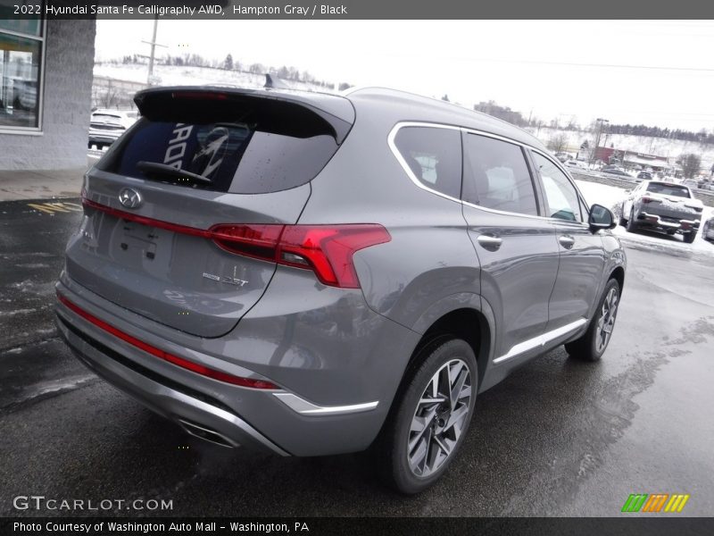 Hampton Gray / Black 2022 Hyundai Santa Fe Calligraphy AWD