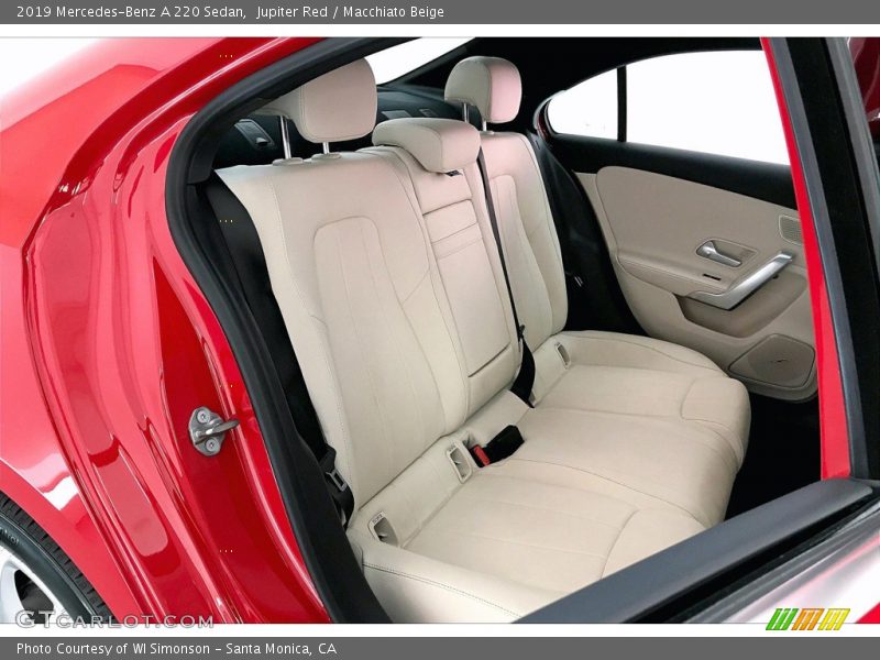 Jupiter Red / Macchiato Beige 2019 Mercedes-Benz A 220 Sedan