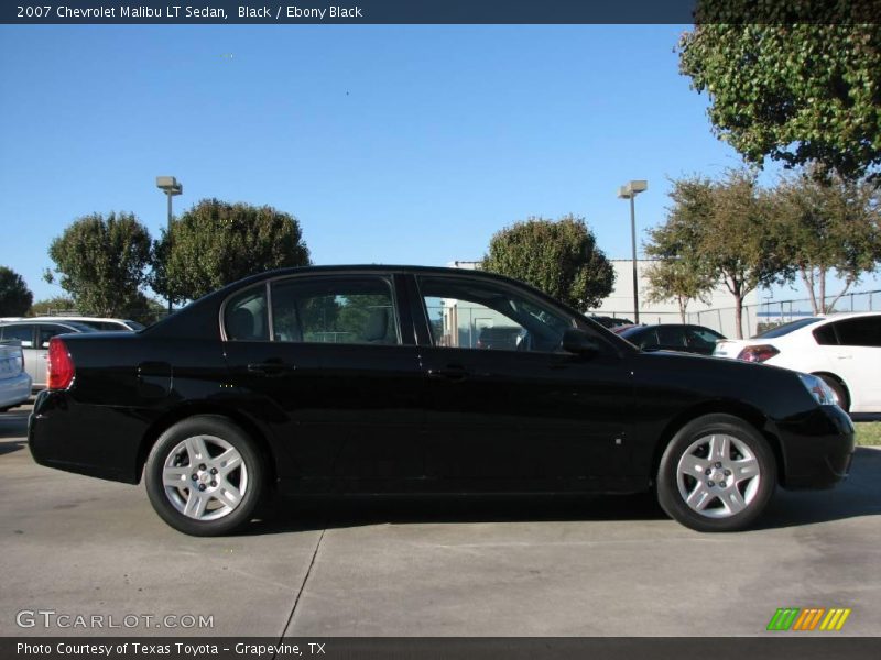 Black / Ebony Black 2007 Chevrolet Malibu LT Sedan