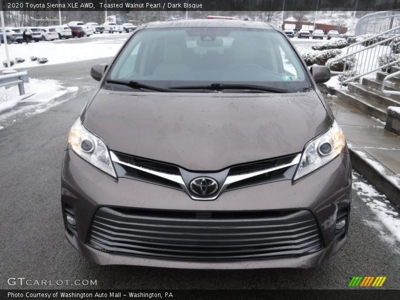 Toasted Walnut Pearl / Dark Bisque 2020 Toyota Sienna XLE AWD