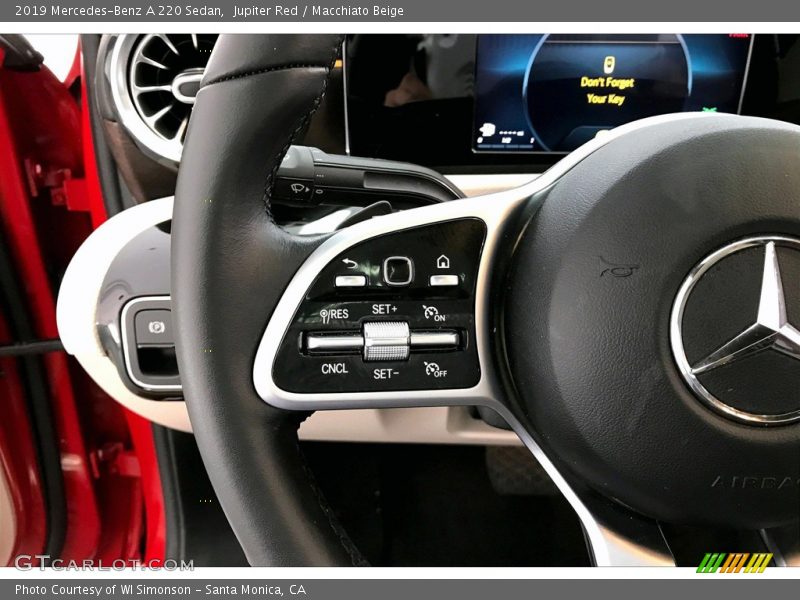 Jupiter Red / Macchiato Beige 2019 Mercedes-Benz A 220 Sedan