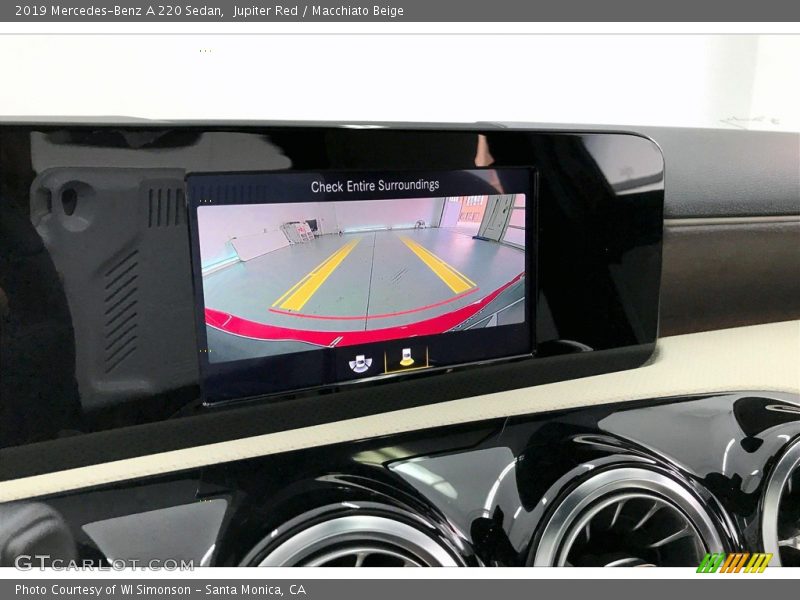 Jupiter Red / Macchiato Beige 2019 Mercedes-Benz A 220 Sedan
