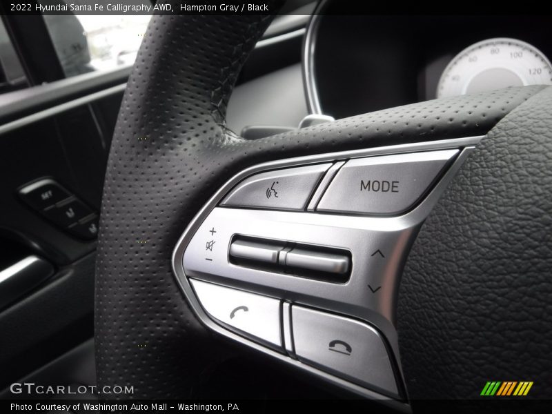 Hampton Gray / Black 2022 Hyundai Santa Fe Calligraphy AWD