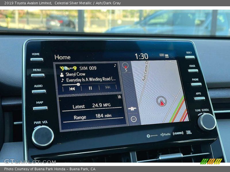 Celestial Silver Metallic / Ash/Dark Gray 2019 Toyota Avalon Limited