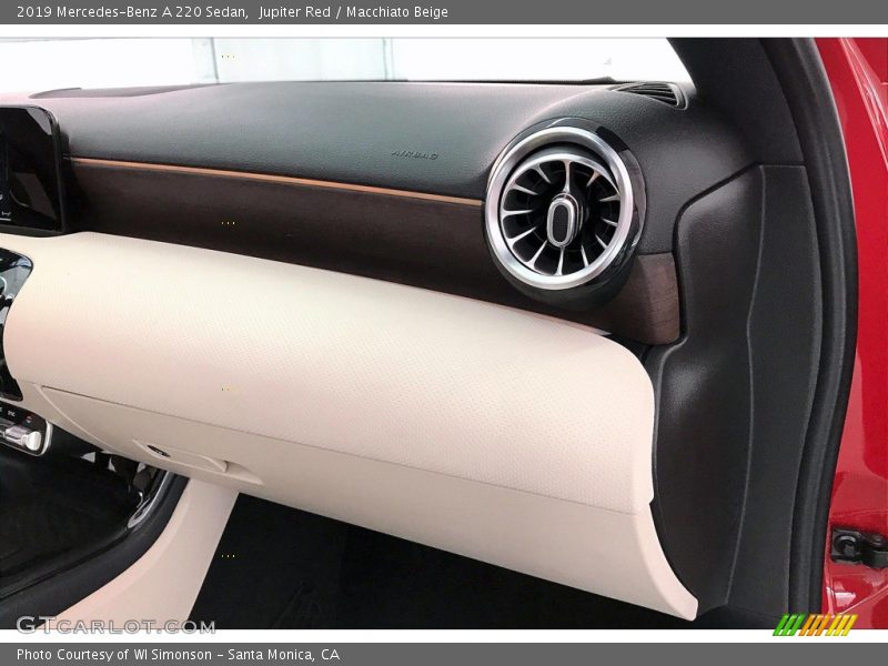 Jupiter Red / Macchiato Beige 2019 Mercedes-Benz A 220 Sedan