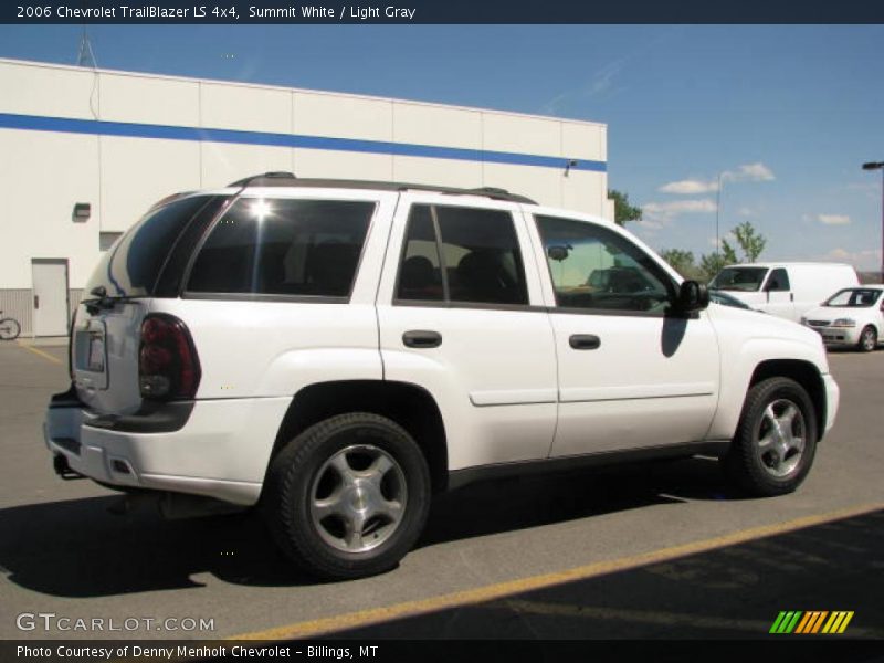 Summit White / Light Gray 2006 Chevrolet TrailBlazer LS 4x4