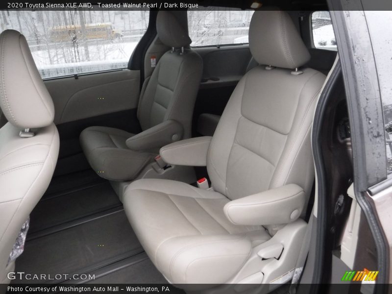 Rear Seat of 2020 Sienna XLE AWD