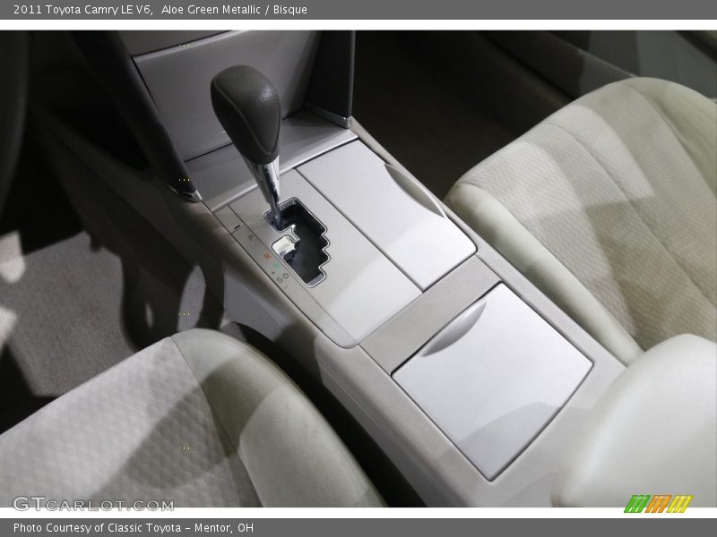 Aloe Green Metallic / Bisque 2011 Toyota Camry LE V6