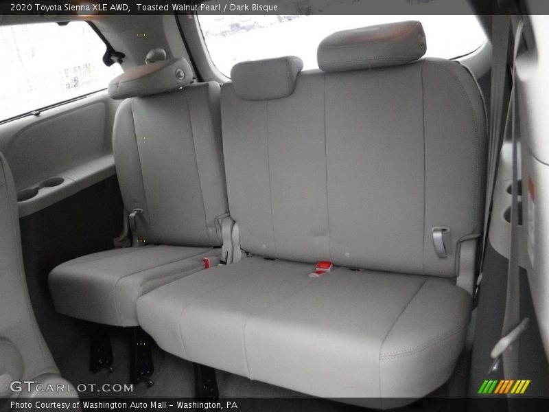 Rear Seat of 2020 Sienna XLE AWD