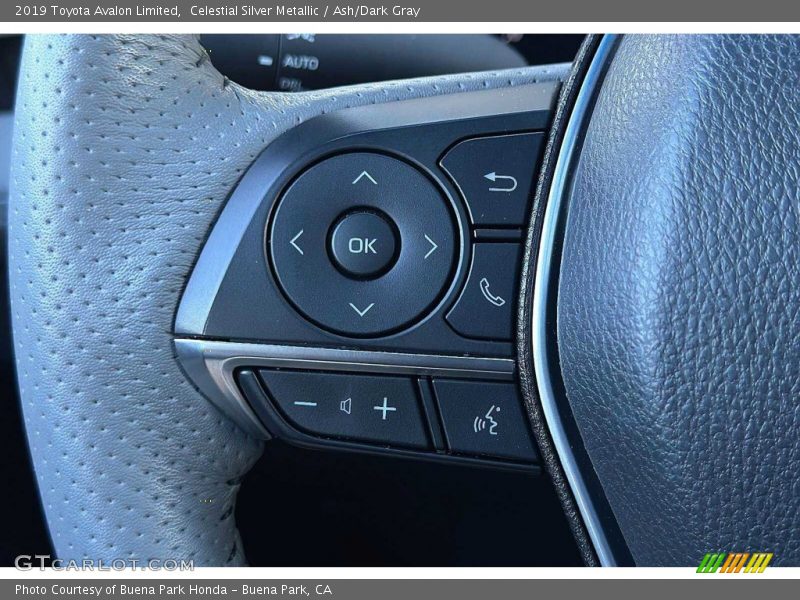 Celestial Silver Metallic / Ash/Dark Gray 2019 Toyota Avalon Limited
