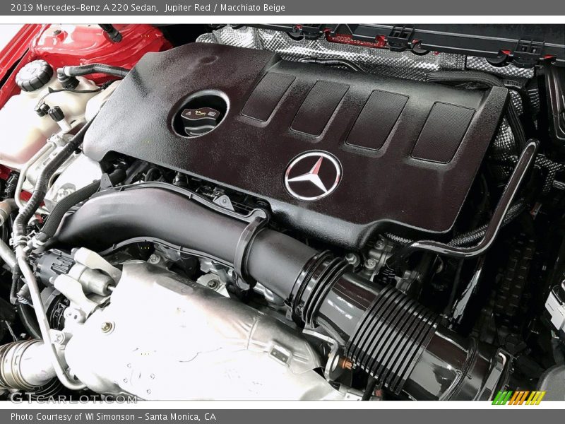Jupiter Red / Macchiato Beige 2019 Mercedes-Benz A 220 Sedan