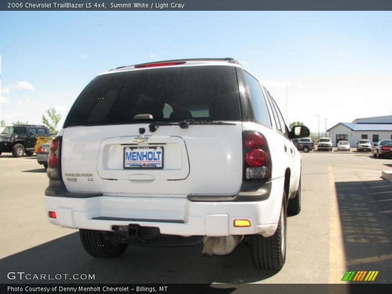 Summit White / Light Gray 2006 Chevrolet TrailBlazer LS 4x4