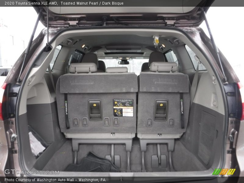  2020 Sienna XLE AWD Trunk