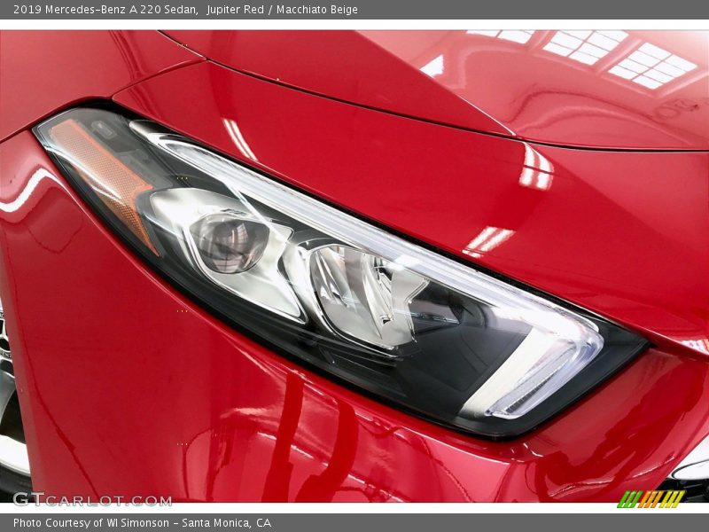 Jupiter Red / Macchiato Beige 2019 Mercedes-Benz A 220 Sedan