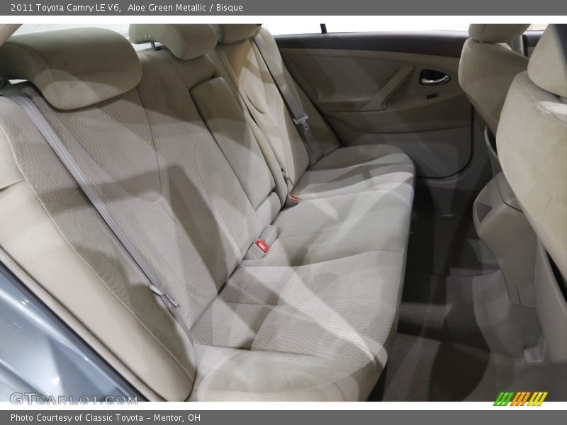 Aloe Green Metallic / Bisque 2011 Toyota Camry LE V6