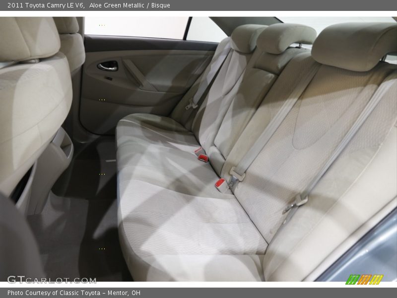 Aloe Green Metallic / Bisque 2011 Toyota Camry LE V6