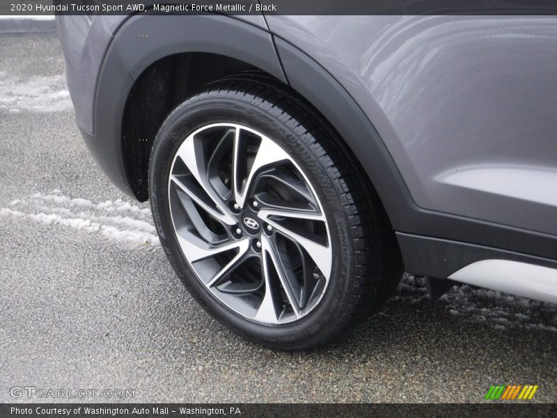 Magnetic Force Metallic / Black 2020 Hyundai Tucson Sport AWD