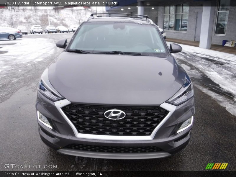 Magnetic Force Metallic / Black 2020 Hyundai Tucson Sport AWD
