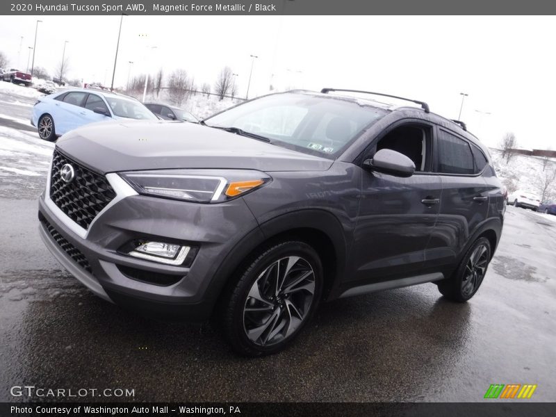 Magnetic Force Metallic / Black 2020 Hyundai Tucson Sport AWD