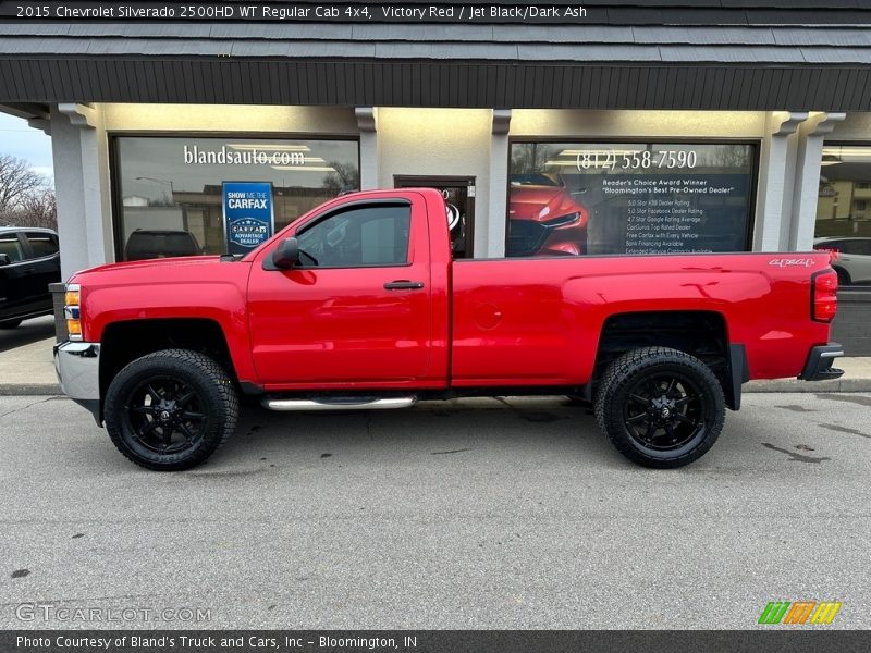 Victory Red / Jet Black/Dark Ash 2015 Chevrolet Silverado 2500HD WT Regular Cab 4x4