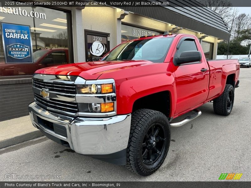 Victory Red / Jet Black/Dark Ash 2015 Chevrolet Silverado 2500HD WT Regular Cab 4x4
