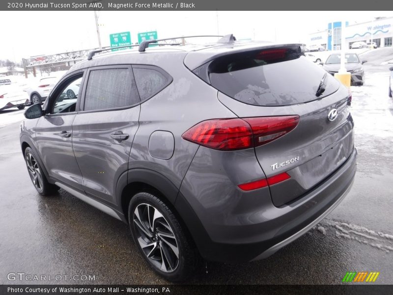 Magnetic Force Metallic / Black 2020 Hyundai Tucson Sport AWD