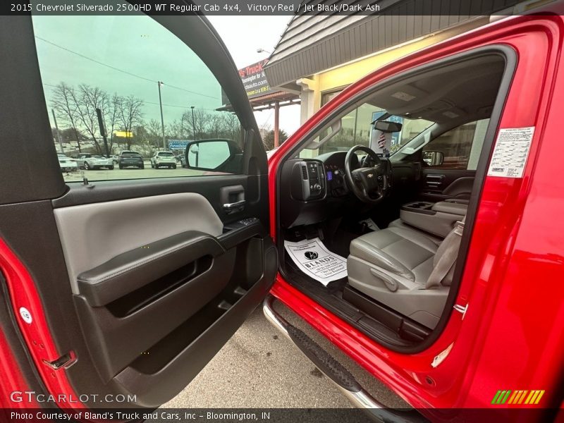 Victory Red / Jet Black/Dark Ash 2015 Chevrolet Silverado 2500HD WT Regular Cab 4x4