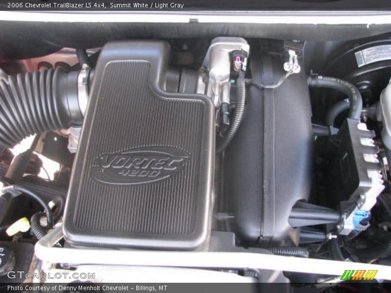 Summit White / Light Gray 2006 Chevrolet TrailBlazer LS 4x4