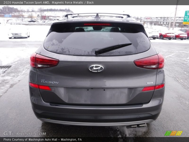 Magnetic Force Metallic / Black 2020 Hyundai Tucson Sport AWD