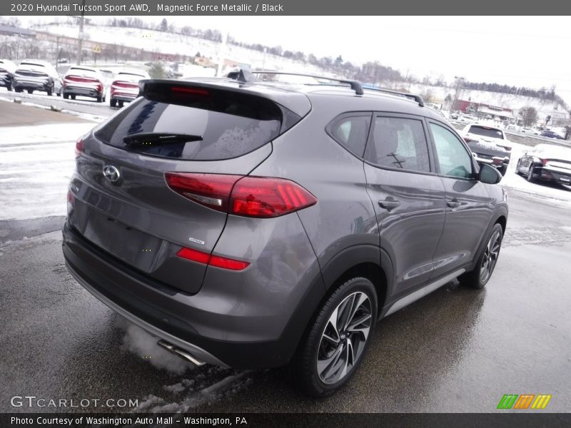 Magnetic Force Metallic / Black 2020 Hyundai Tucson Sport AWD