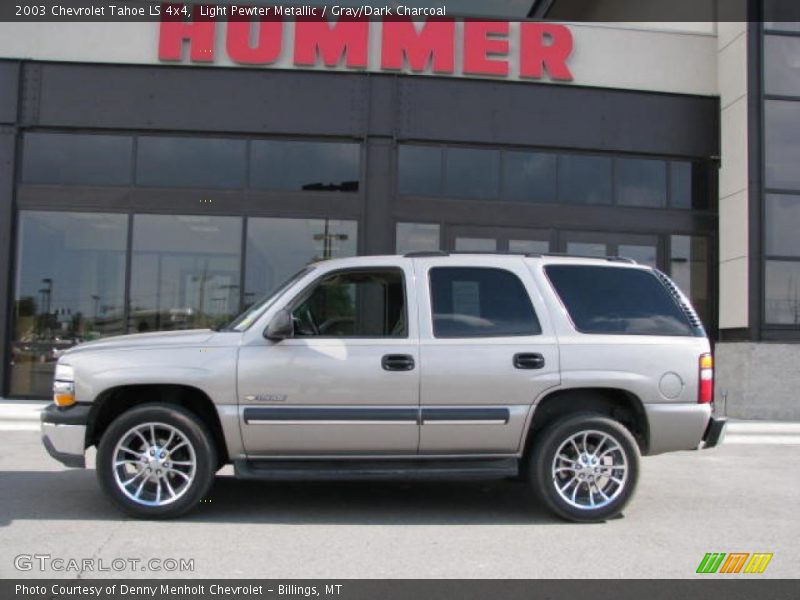 Light Pewter Metallic / Gray/Dark Charcoal 2003 Chevrolet Tahoe LS 4x4