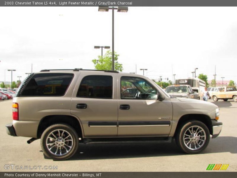 Light Pewter Metallic / Gray/Dark Charcoal 2003 Chevrolet Tahoe LS 4x4