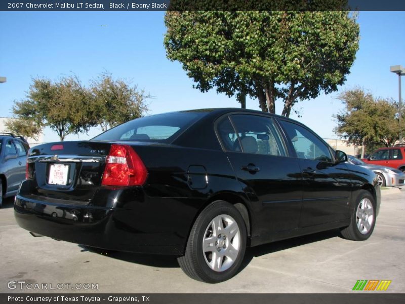 Black / Ebony Black 2007 Chevrolet Malibu LT Sedan