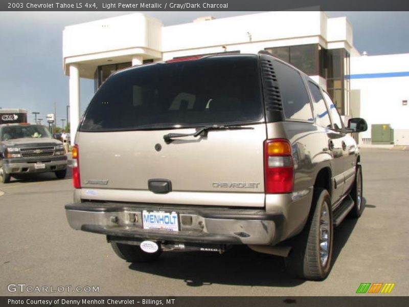 Light Pewter Metallic / Gray/Dark Charcoal 2003 Chevrolet Tahoe LS 4x4