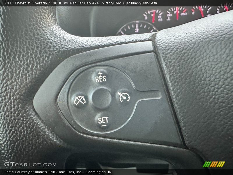 Victory Red / Jet Black/Dark Ash 2015 Chevrolet Silverado 2500HD WT Regular Cab 4x4