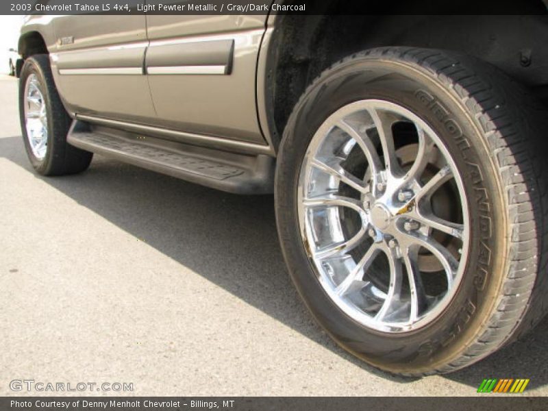 Light Pewter Metallic / Gray/Dark Charcoal 2003 Chevrolet Tahoe LS 4x4