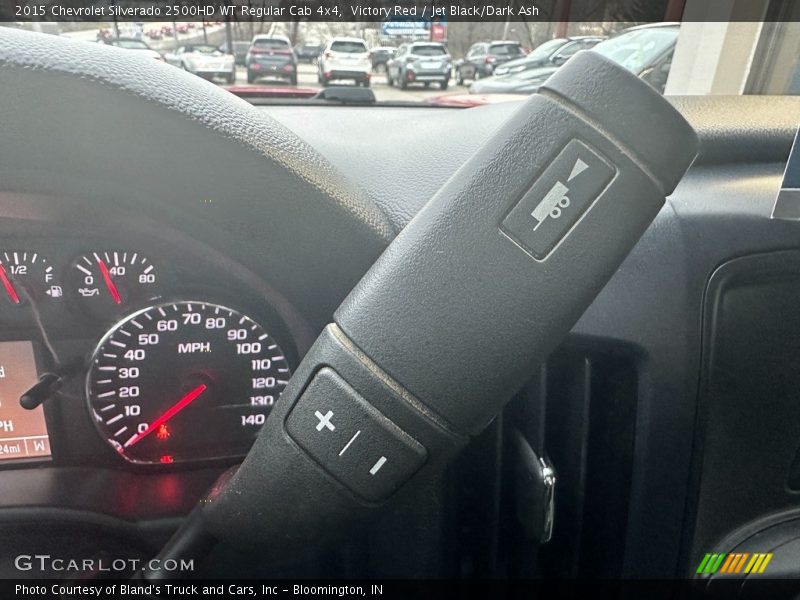 Victory Red / Jet Black/Dark Ash 2015 Chevrolet Silverado 2500HD WT Regular Cab 4x4