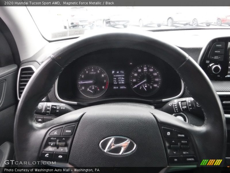 Magnetic Force Metallic / Black 2020 Hyundai Tucson Sport AWD