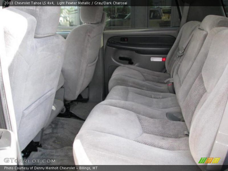 Light Pewter Metallic / Gray/Dark Charcoal 2003 Chevrolet Tahoe LS 4x4